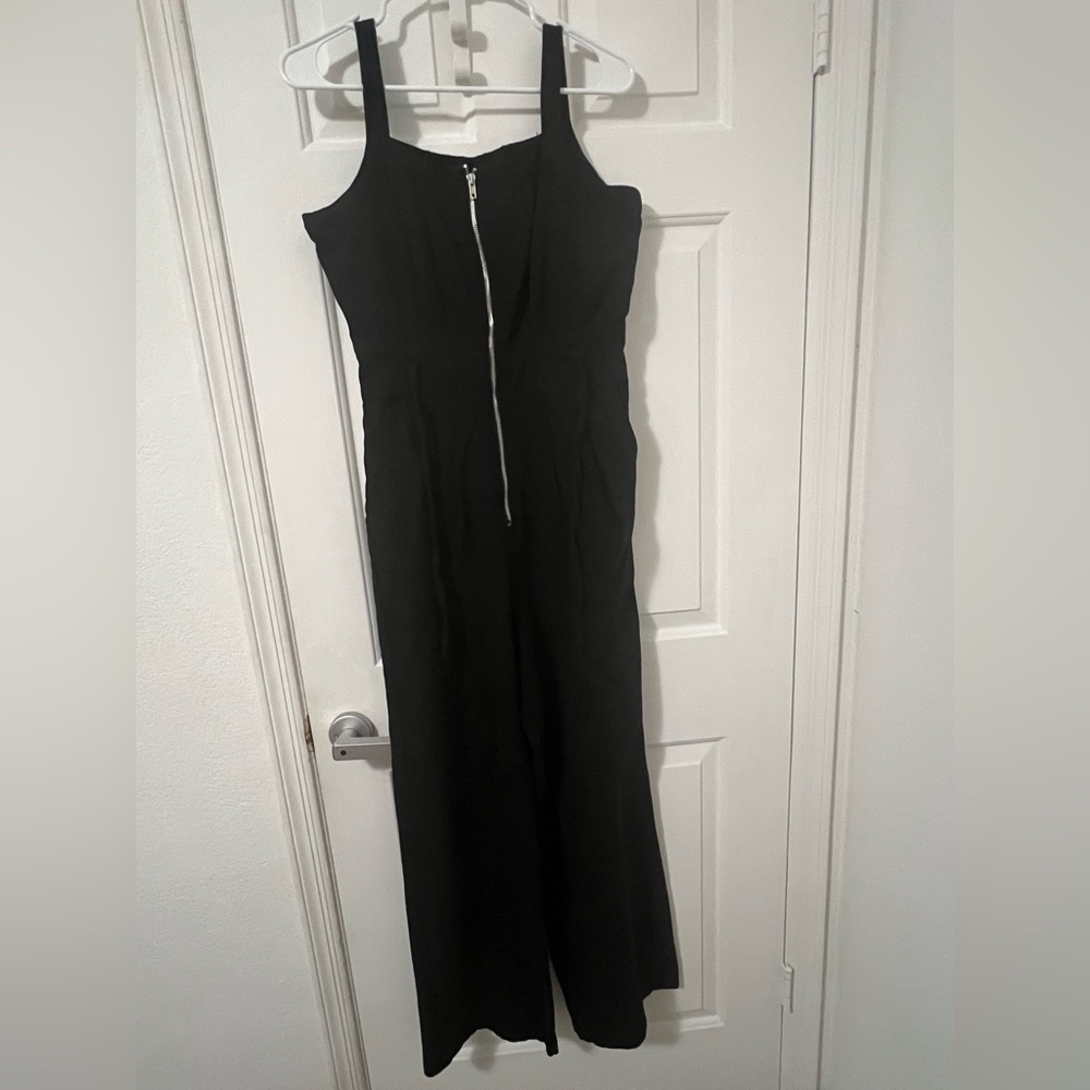 Forever 21 Black denim Jumpsuit